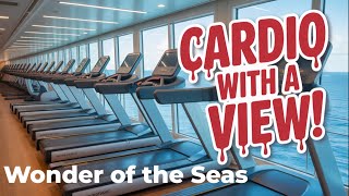 Quick Walk-Through: Wonder of the Seas Gym Access & Cardio Equipment Brief Overview (4K)🏋️🚢