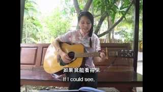 You are my eyes - Ricky Hsiao Huang-Chi (Cover) with Chinese lyrics and English subtitles
