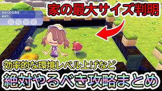 【ぽこあポケモン】絶対やるべき攻略まとめ！建築に関する基礎知識や効率的な環境レベル上げなど