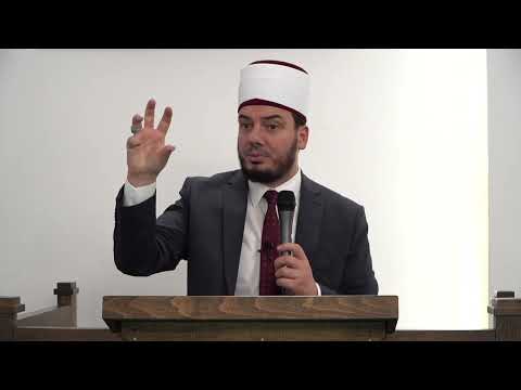 Hoxhë dr. Behar Mjekiqi - Ligjërata në Xhaminë e madhe Pinjesh