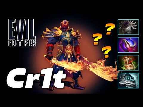 Cr1t Ember Spirit - WTF BUILD??? - Dota 2 Pro Gameplay