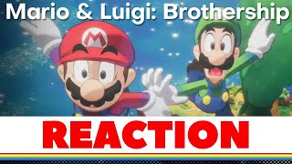 Our REACTION to Mario & Luigi: Brothership
