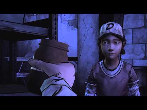 The walking  dead season  2 clementine  drinks