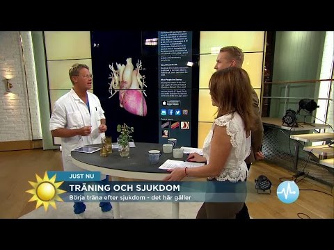 Börja träna efter sjukdom – det här gäller - Nyhetsmorgon (TV4)