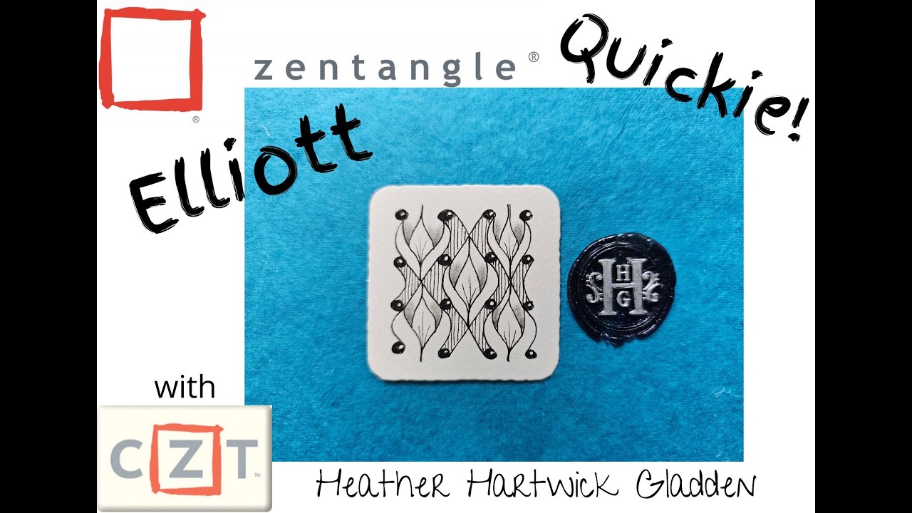 Elliott | Zentangle® Quickie
