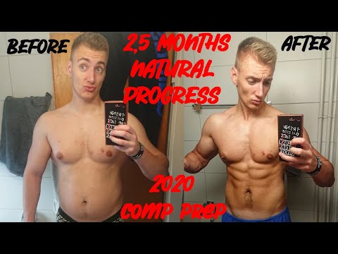 2,5 MONTHS TRANSFORMATION - SWISS NATURAL BODYBUILDER - 10 WEEKS OUT from ICN COMP 2020 in LILLE, FR