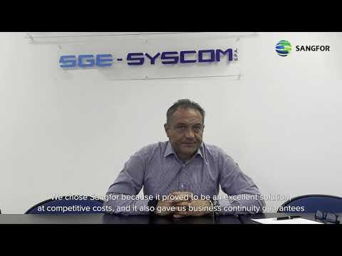 Customer Testimonial - SGE SYSCOM