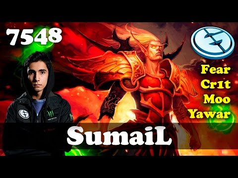 SumaiL Invoker [Fear, Cr1t, Moo, Yawar] | 7548 MMR Dota 2