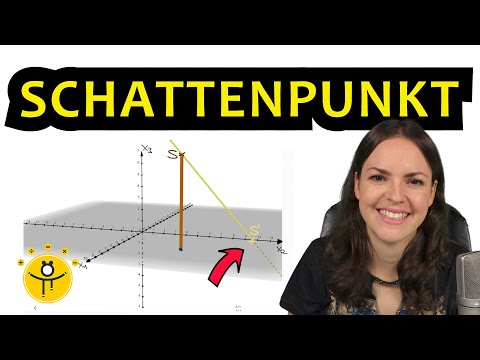 Schattenpunkt berechnen Vektoren – Schattenwurf Aufgabe