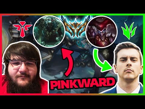 POMERZZ AND PINKWARD 2V8 IN CHALLENGER GAME (2 SHACO OTPS IN SAME LOBBY) | CHALLENGER RANK 1 SHACO