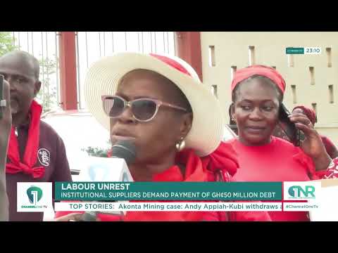 School Suppliers Picket Education Ministry Over GH¢50 Million Debt