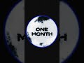 One month until we meet our new favourite astronaut