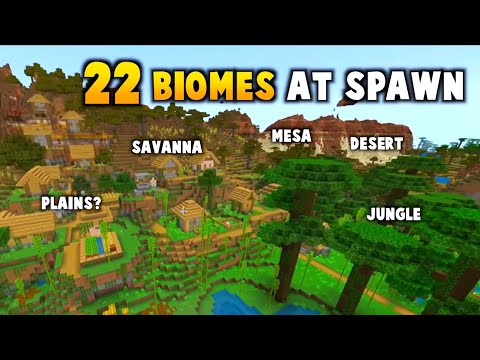 This Minecraft 1.18 Seed Has 22 Biomes At Spawn