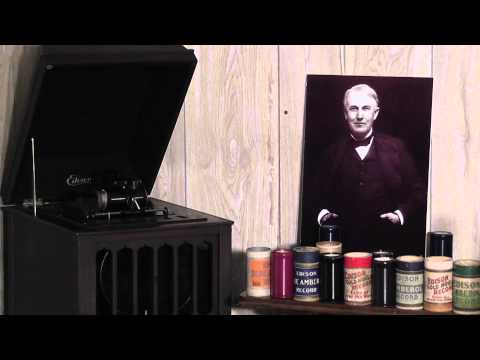 Edison blue amberol cylinder 2393 - Hearts & Flowers by the Venetian Instrumental Quartet