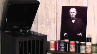 Edison blue amberol cylinder 2393 - Hearts &amp; Flowers by the Venetian Instrumental Quartet