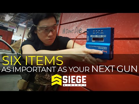 Kit Critical: Improve your airsoft experience. SIX ITEMS as important as your NEXT GUN.