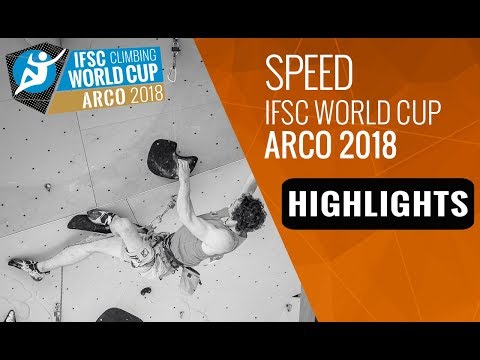 IFSC Climbing World Cup Arco 2018 - Lead & Speed Finals Highlights