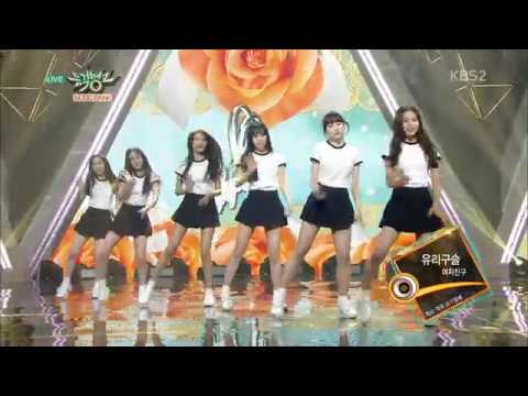 150116 GFRIEND - Glass Bead debut stage