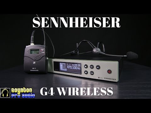 SENNHEISER EW 100 G4-ME3 Evolution Headset Wireless Rackmount System with Built-in EQ image 8