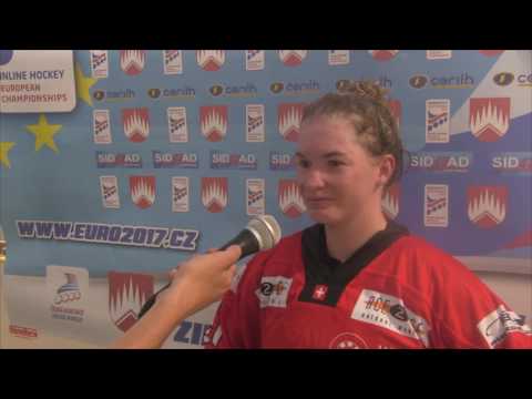 Nadja Dierauer po porážce nad Itálii