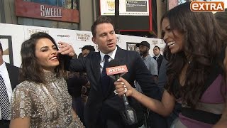 Awkward! Channing Tatum's In-Laws Join Him for 'Magic Mike XXL' Premiere