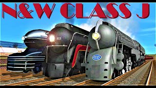 [Trainz Race] N&W Class J 611 Vs. PRR S1, Dreyfuss Hudson, NYC Niagara & PRR K4s