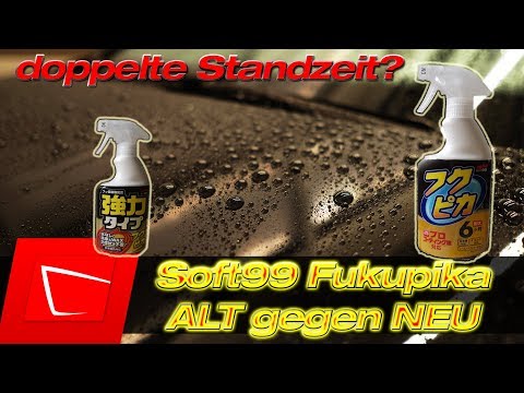 Soft99 Fukupika ALT gegen NEU Spray Strong Type - doppelte Standzeit bei gleichem Preis? Teil 1