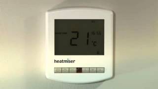 Locking your Heatmiser Slimline Thermostat