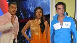 PHOTO PLAY: Akshay Kumar, Asin On 'Bigg Boss 6'