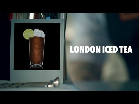 LONDON ICED TEA DRINK RECIPE - HOW TO MIX