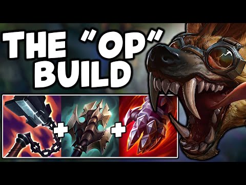 WARWICK TOP INSANE HYPER CARRY BUILD! - League of Legends