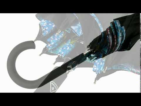 Видеообзор Женский зонт-трость Fulton Bloomsbury-2 L754 - Under The Sea (Под водой) 