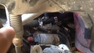 Ford Ranger 2.3L Heater Hose Tee replacement