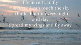I believe I can fly lyrics