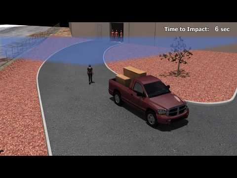 Pedestrian Struck by Truck