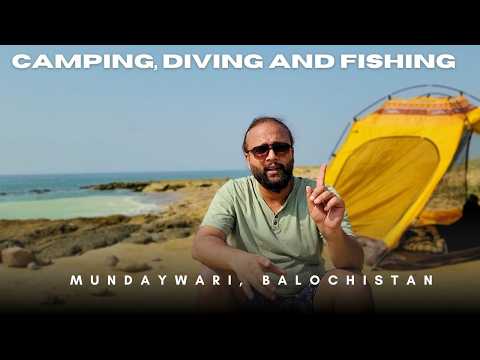 Shore Dive spearfishing from the last beach of Balochistan | Mundywari Beach
