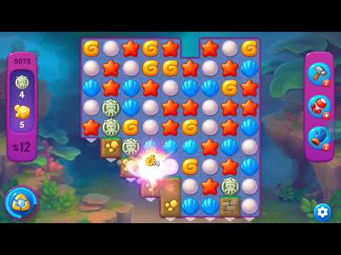 Fishdom Super Hard Level 9073 (with Double Lightning Booster) @choraelmin