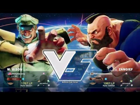 Bison Vs Zangief