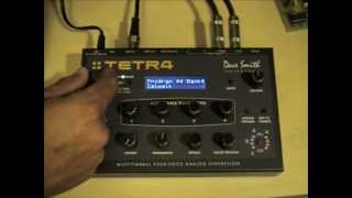Video thumbnail for Dave Smith Instruments "TETRA" Synthesizer Review Pt. 1 by djthomaswhite