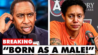 Stephen A. Smith JUST EXPOSED Brittney Griner's REAL GENDER LIVE on TV & Brittney LOSES IT!