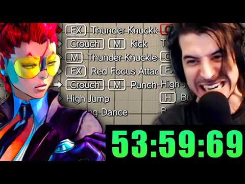 I tried Speedrunning the most technical Street Fighter combos. It was a mistake.