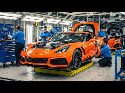 How the Corvette ZR1 is Made | Inside American Car Factory (Full Process)