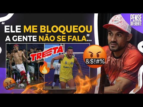 TRETA ENTRE DANIEL CORINGA X THIAGUINHO QUADRADO | Cortes Pense Diferente