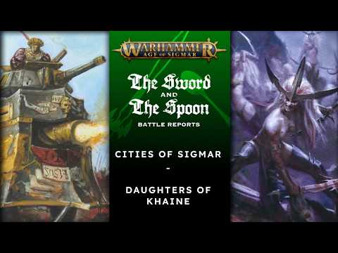 Cities of Sigmar v Daughters of Khaine #games #adwip  #ageofsigmar #newaos