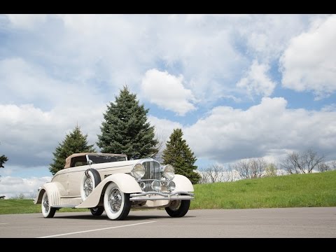 Lot S114 // 1933 Duesenberg Model J Convertible Coupe // Mecum Monterey 2016