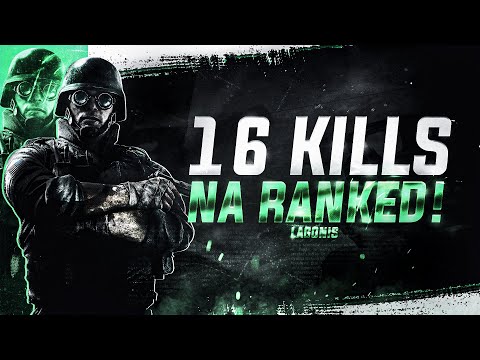 NOVO ESTILO DE VÍDEO - Rainbow Six Siege Rankeds