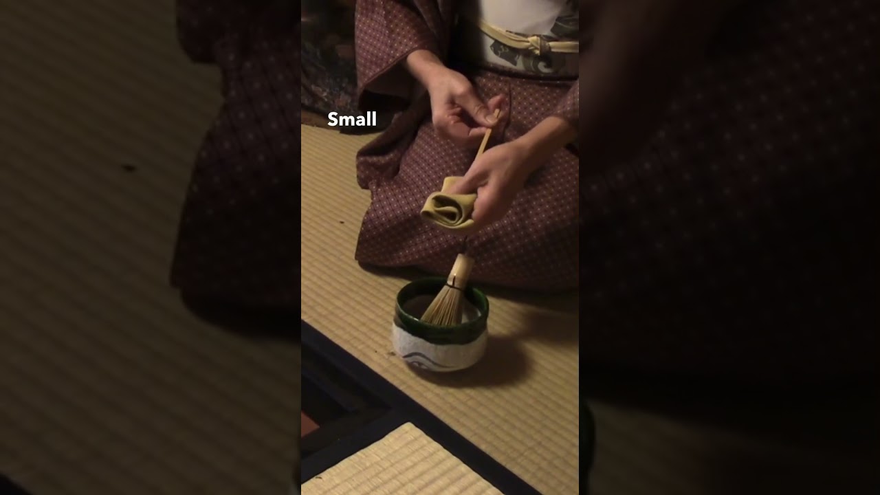 Steps involved in the Japanese tea ceremony #teaceremony