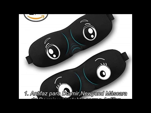 Vídeo relacionado con Quelcc Antifaz para Dormir, 2 Piezas Ultrasuave Antifaz de seda para dormir, con correa ajustable para Hombre, Mujer y Niños, Viajes, Yoga, Vendaje de Ojos (Negro)