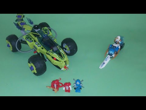 LEGO Ninjago - 'Fangpyre Truck Ambush', 9445, set Review!