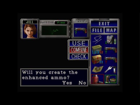 Resident Evil 3: Nemesis normal ammunition VS enhanced ammunition